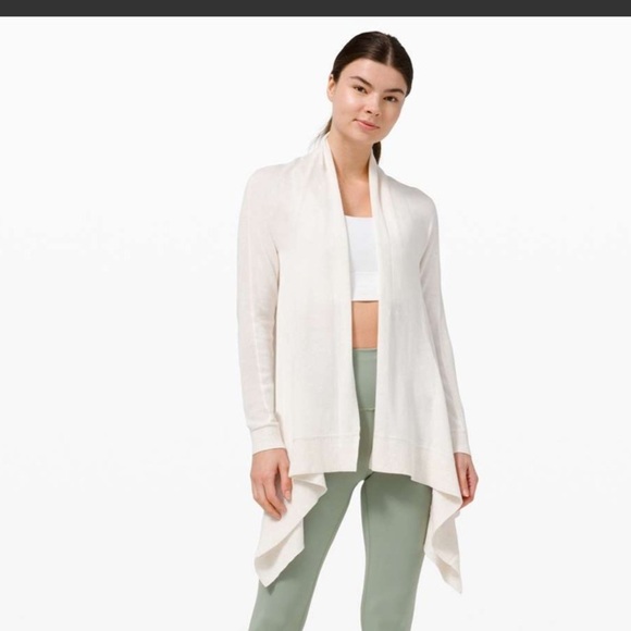 LULULEMON CASHLU WRAP SWEATER - Picture 1 of 5